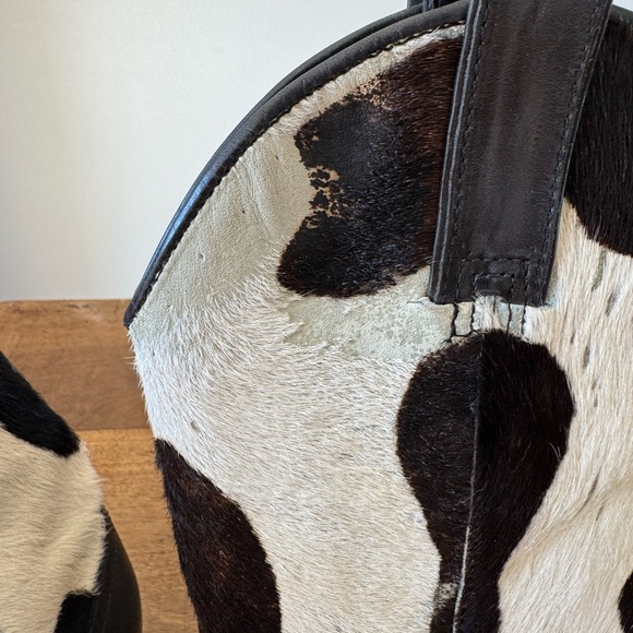Vintage Cowhide Western Boots - Picture 4 of 5
